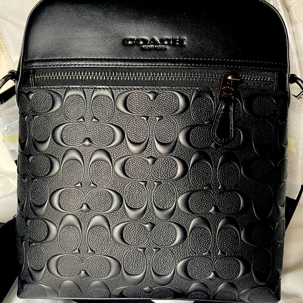 New Coach Houston Flight Bag